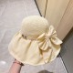 with dust bag [Dior Dior] 2023 spring and summer models of simple large-brimmed bow fisherman's hat, the big models are super good with the big brands, hurry to get it!