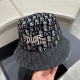 [DIOR Dior] 2023 summer new counter men and women models sunshade fisherman's hat, the big name shipment, super convenient! Good ride! Out on the street must have