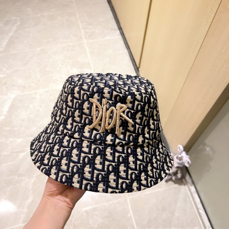 with dust bag [DIOR Dior] 2023 summer new counter men and women's models visor hat hollow cap, the big name shipping, super convenient! Good ride! Out on the street must have