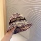 with dust bag [DIOR Dior] 2023 new counter models embroidered fisherman's hat, out of the street preferred Super good with, hurry to get!