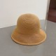 Dior Dior straw hat, celebrity style sun hat, made of fine straw, foldable, head circumference 57cm