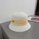 Dior Dior new straw hat, celebrity style bowler hat, head circumference 57cm