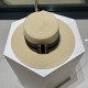 Dior Dior new straw hat, sun hat, flat cap, head circumference 57cm