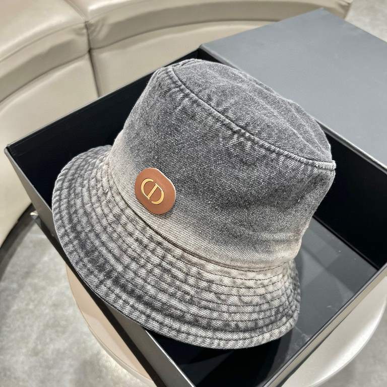 Dior Dior 2023 spring and summer new Japanese design sense cowboy fisherman hat children sweet summer Korean version of the hundred with the tide breathable sunshade show face small pot hat