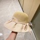 with dust bag [Dior Dior] 2023 spring and summer models of simple splicing slanting fisherman's hat, the big models are super good with the big brands, hurry to get it!