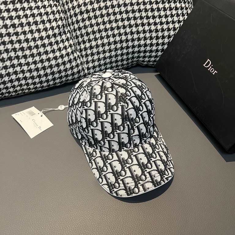 With box cloth bag, Dior (Dior) new original single baseball cap, Dior old flower, retro flavor, counter out of stock popular, 11 open mold customized, original canvas material   head layer cowhide, cotton lining, lightw