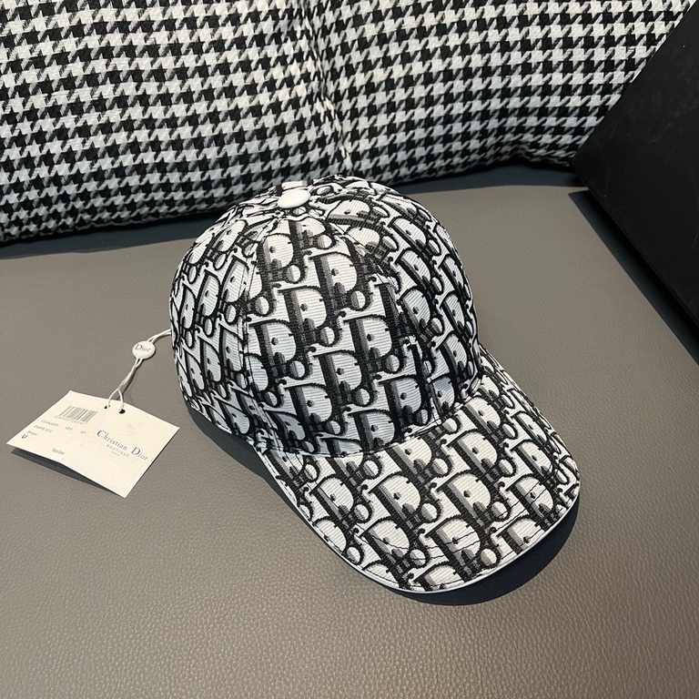 With box cloth bag, Dior (Dior) new original single baseball cap, Dior old flower, retro flavor, counter out of stock popular, 11 open mold customized, original canvas material   head layer cowhide, cotton lining, lightw