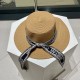 [Dior Dior] 2022 new straw sun shading straw hat basin hat   beach style, simple and generous, versatile single product ~ the first choice for the street, the new cap is super-beautiful and greasy, new on the shelves!