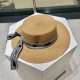 [Dior Dior] 2022 new straw sun shading straw hat basin hat   beach style, simple and generous, versatile single product ~ the first choice for the street, the new cap is super-beautiful and greasy, new on the shelves!