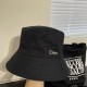 Dior Dior   fall and winter new embroidered letters logo double-sided fisherman's hat, awesome quality, deepen the cap more temperament, this season's explosive models