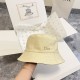 Special price   with dust bag. [DIOR Dior] 2024 spring and summer counter new double-sided wear old flower fisherman's hat, the trend of people must have men and women models