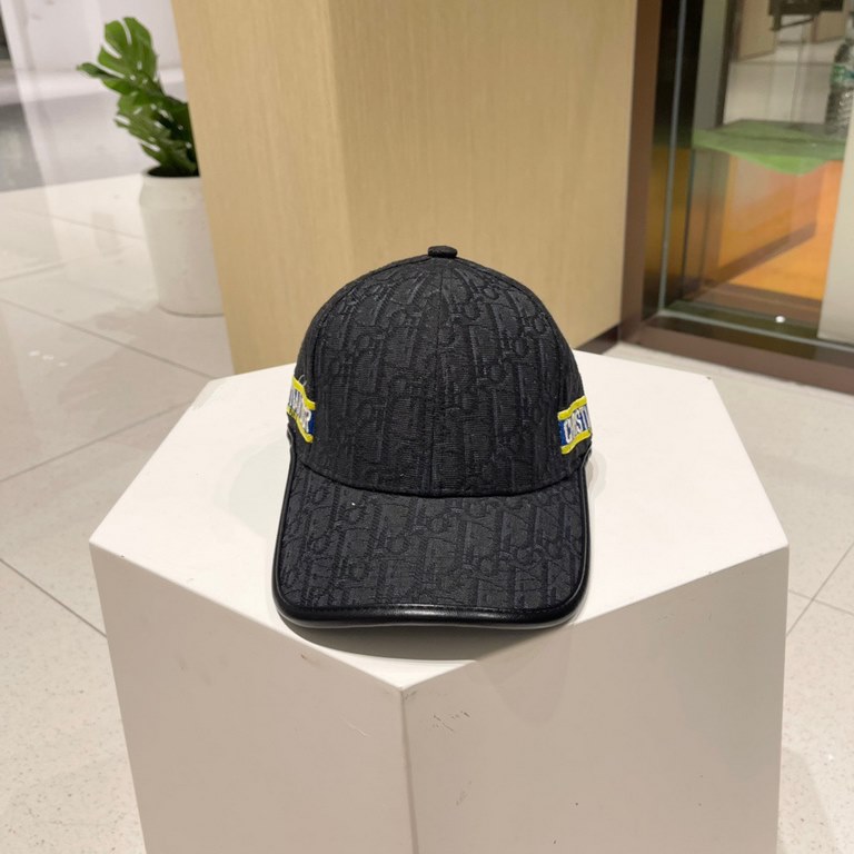 Dior Dior baseball cap   beautiful   simple atmosphere  fashionable and generous   low-key luxury   sunscreen, fashionable both, versatile models     pro, hurry up to get it   you deserve it! Adjustable size!