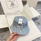 Special price   with dust bag. [DIOR Dior] 2024 spring and summer counter new double-sided wear old flower fisherman's hat, the trend of people must have men and women models