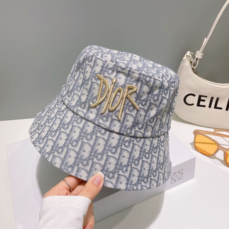 The original single quality Dior DIOR] official website synchronization on-line Korean version of the new British sports models heavy custom models 11 original single quality men and women universal fisherman hat Mian Ma