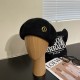 Dior Dior new beret, rabbit wool wool fabric, small perfume haute couture, goddess must have, head circumference 57cm