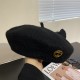 Dior Dior new beret, rabbit wool wool fabric, small perfume haute couture, goddess must have, head circumference 57cm