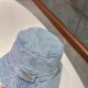 DIOR Dior fisherman hat female show face small 2023 new washed and old Harajuku style sunshade basin hat summer sun hat