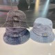 DIOR Dior fisherman hat female show face small 2023 new washed and old Harajuku style sunshade basin hat summer sun hat