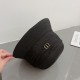 Dior Dior new straw hat, celebrity style bowler hat, head circumference 57cm