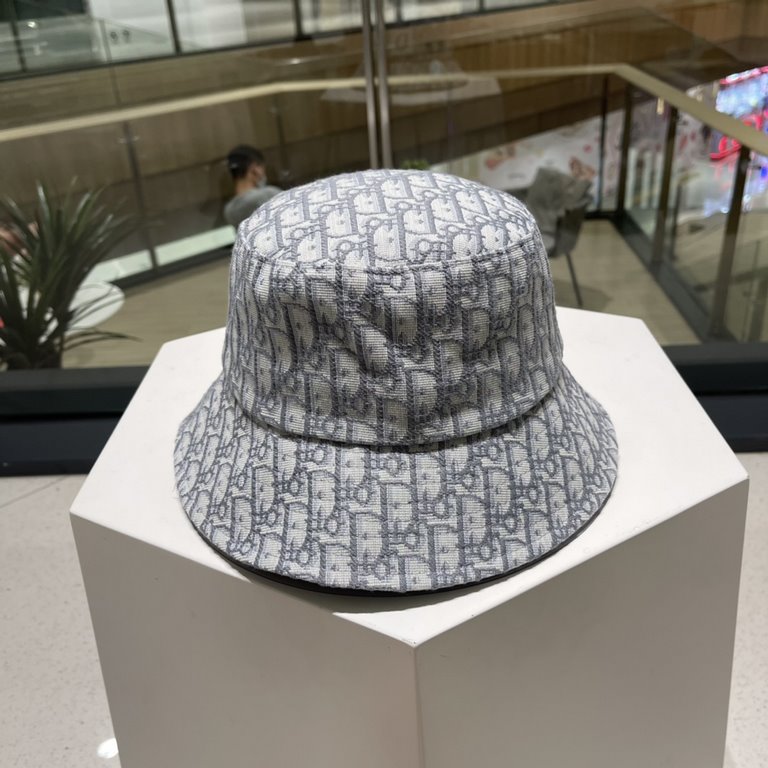 [DIOR Dior] 2023 summer new counter men and women models sunshade fisherman's hat, the big name shipment, super convenient! Good ride! Out on the street must have