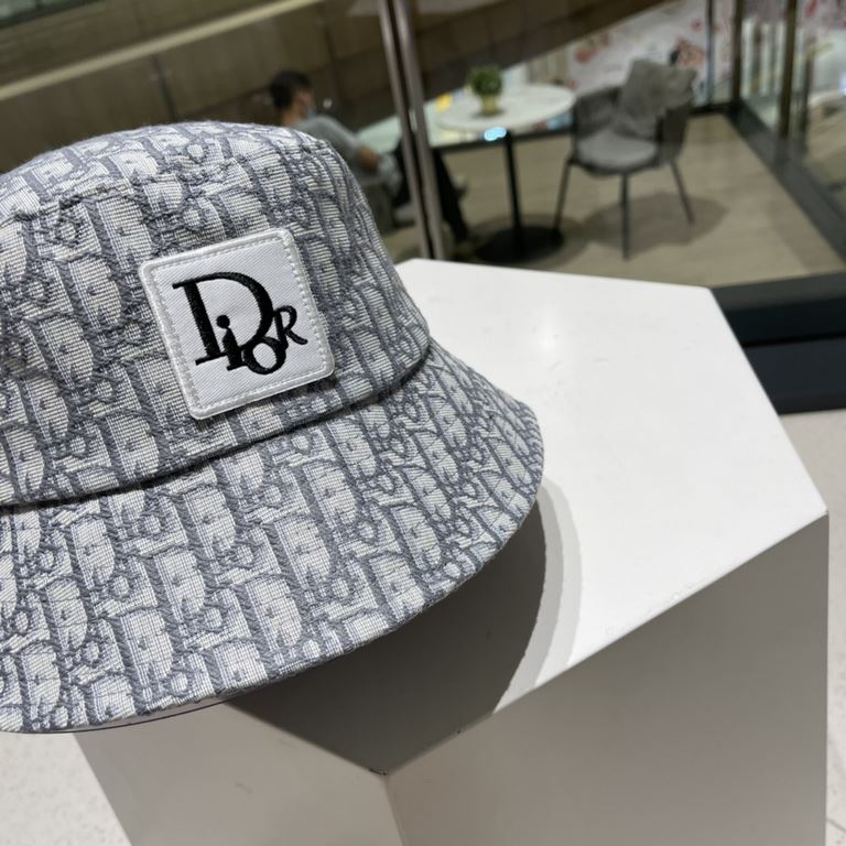 [DIOR Dior] 2023 summer new counter men and women models sunshade fisherman's hat, the big name shipment, super convenient! Good ride! Out on the street must have