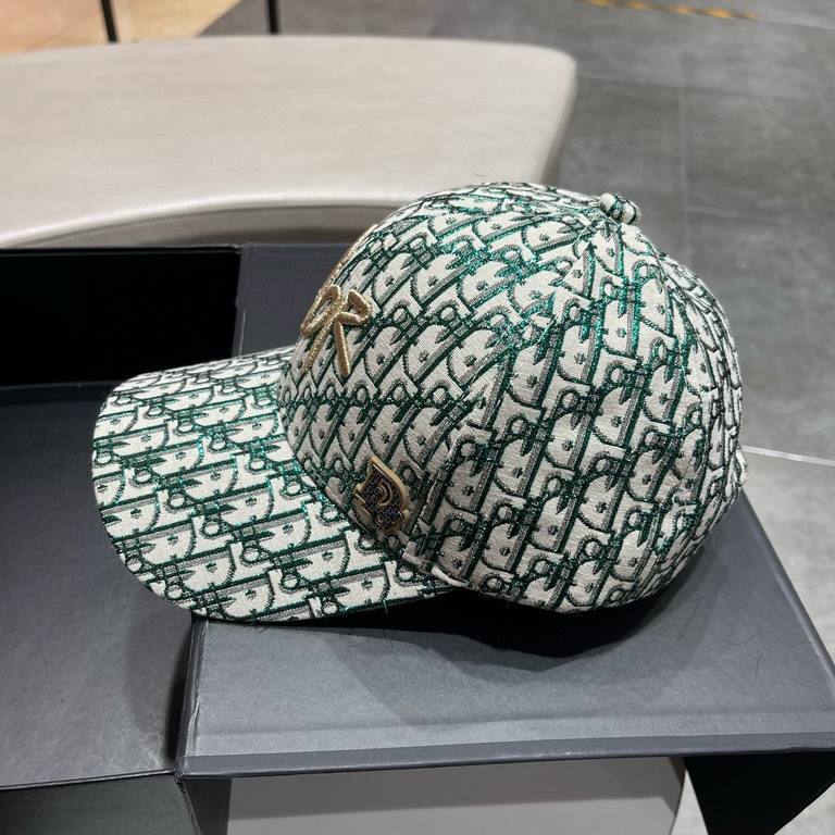 DIOR Dior 2023 new men's and women's baseball caps, new shipments, big name models are super good with, hurry to get!