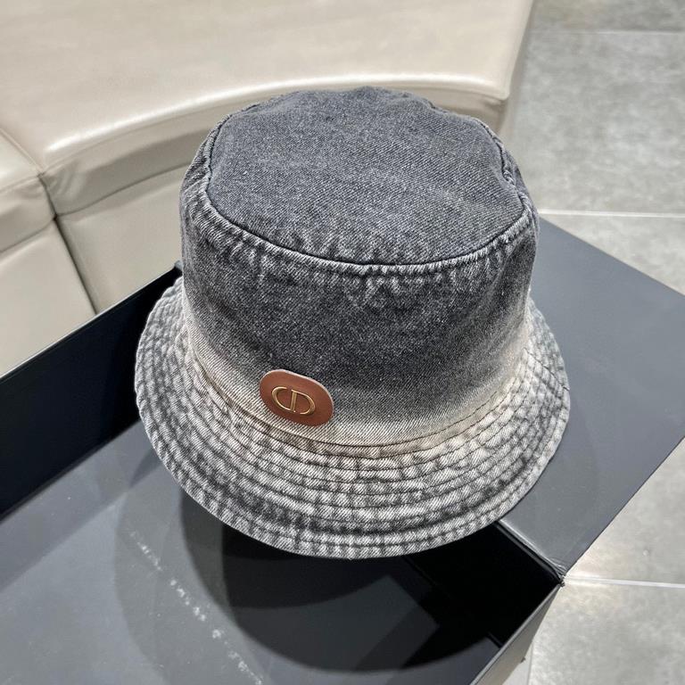 Dior Dior 2023 spring and summer new Japanese design sense cowboy fisherman hat children sweet summer Korean version of the hundred tide breathable sunshade show face small basin cap