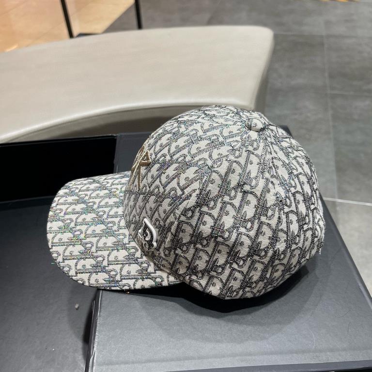 DIOR Dior 2023 new men's and women's baseball caps, new shipments, big name models are super good with, hurry to get!