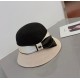 ￥Dior Dior 23 summer new straw hat, high-end imported materials, color blocking design, head circumference 57cm