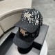 Dior (Dior) new original single baseball cap, Christian Dior silkscreen, retro flavor, counter out-of-stock popular, 11 open mold customized, original canvas material light and breathable! Awesome quality, base head circ