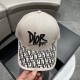 [DIOR Dior] 2023 spring and summer new walk simple baseball cap  , new shipments, big models super good with, hurry to get!