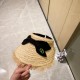 with dust bag [Dior Dior] 2023 new raffia pop sun hat hollow cap, big name shipment, super convenient! Good ride! Out on the street must