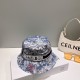 Dior DIOR] official website synchronization on-line flower Korean version of the new heavy custom models 11 original single quality men and women universal fisherman hat Mian Ma geological fabric original quality counter