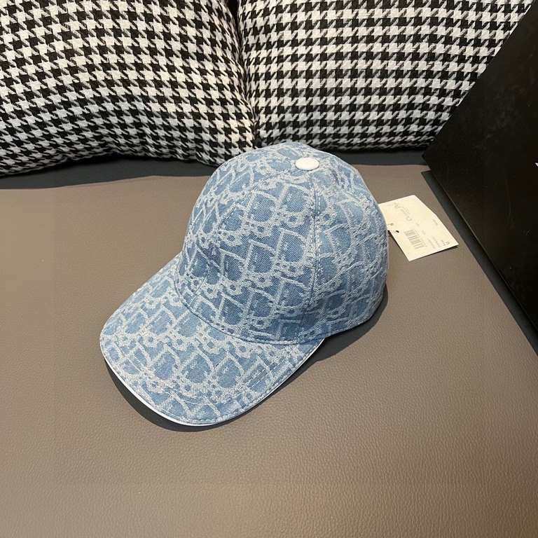 With box cloth bag, Dior (Dior) new original single baseball cap, Dior old flower, retro flavor, counter out of stock popular, 11 open mold customized, original canvas material   head layer cowhide, cotton lining, lightw