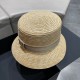 Dior Dior spring and summer new Korean version of the net red pop models straw hat, sun hat, beach sun hat cap, celebrity style, with webbing