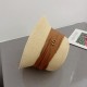 Dior Dior new straw hat, celebrity style bowler hat, head circumference 57cm