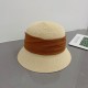 Dior Dior new straw hat, celebrity style bowler hat, head circumference 57cm