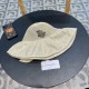 DIOR Dior large-brimmed sun hat summer fashion lace bow fisherman hat female foldable sun hat face sun hat