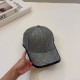 Dior Dior  New gold and silver thread high version. Wraparound design Old flower letter logo baseball cap, awesome quality, this season's explosive models!