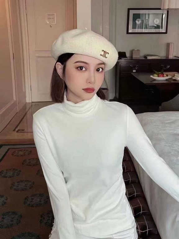 Dior Dior new beret, rabbit wool wool fabric, small perfume haute couture, goddess must have, head circumference 57cm