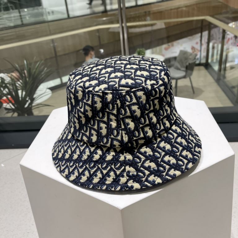 [DIOR Dior] 2023 summer new counter men and women models sunshade fisherman's hat, the big name shipment, super convenient! Good ride! Out on the street must have