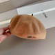 ￥Dior Dior fall and winter new beret, 100% wool fabric % head circumference 57cm