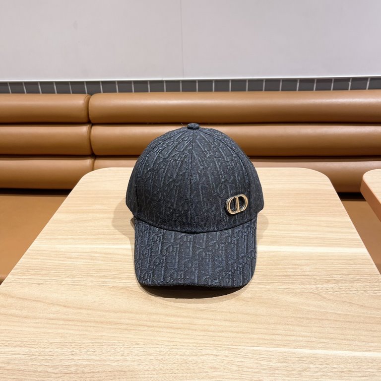 Dior Dior baseball cap   beautiful   simple atmosphere  fashionable and generous   low-key luxury   sunscreen, fashionable both, versatile models     pro, hurry up to get it   you deserve it! Adjustable size!