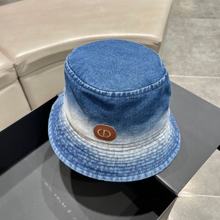 Dior Dior 2023 spring and summer new Japanese design sense cowboy fisherman hat children sweet summer Korean version of the hundred tide breathable sunshade show face small basin cap