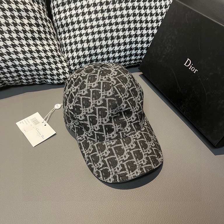 With box cloth bag, Dior (Dior) new original single baseball cap, Dior old flower, retro flavor, counter out of stock popular, 11 open mold customized, original canvas material   head layer cowhide, cotton lining, lightw