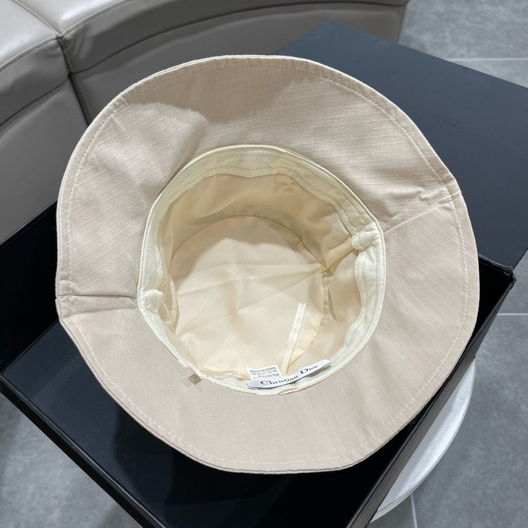 Dior Dior 23 Spring and Autumn Fisherman's Hat, Casual Bucket Hat, Versatile Model, Head Circumference 57, cm