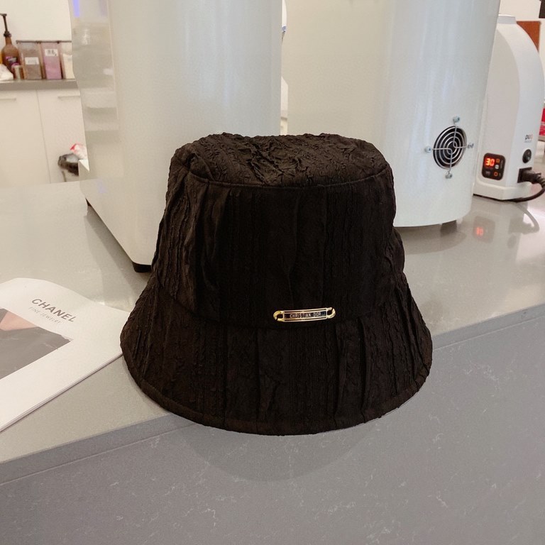 ￥Dior Dior 23 Spring and Autumn Fisherman's Hat, Casual Bucket Hat, Hundred models, head circumference 57, cm