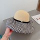 Dior Dior Plaid Straw Hat, Sun Hat, Celebrity Style Sun Hat, Head Circumference 57cm