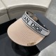 [DIOR Dior] 2023 spring and summer new explosive models counter synchronization counter models sun hat hollow cap, super convenient! Good ride! Out on the street must have