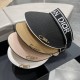 [DIOR Dior] 2023 spring and summer new explosive models counter synchronization counter models sun hat hollow cap, super convenient! Good ride! Out on the street must have